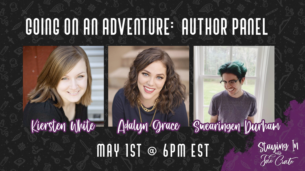 Going on an Adventure Author Panel: Kiersten White, Adalyn Grace, & Sw –  Fae Crate