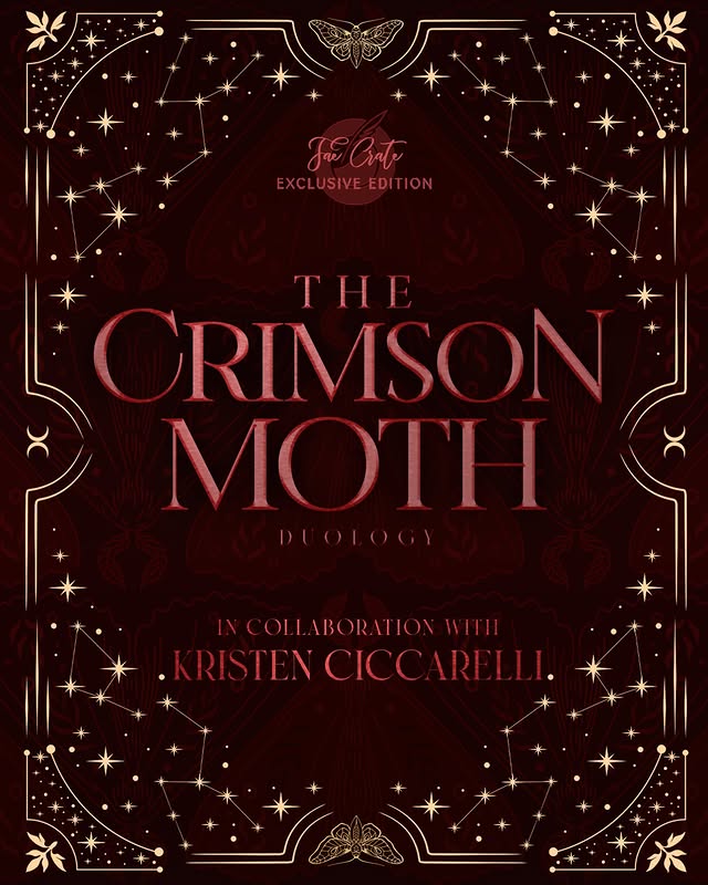 洋書 The Crimson Moth Duology Crimson Moth Exclusive Book Set – Fae Crate