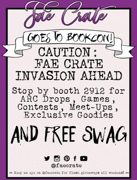 Fae Crate Bookcon Invasion!
