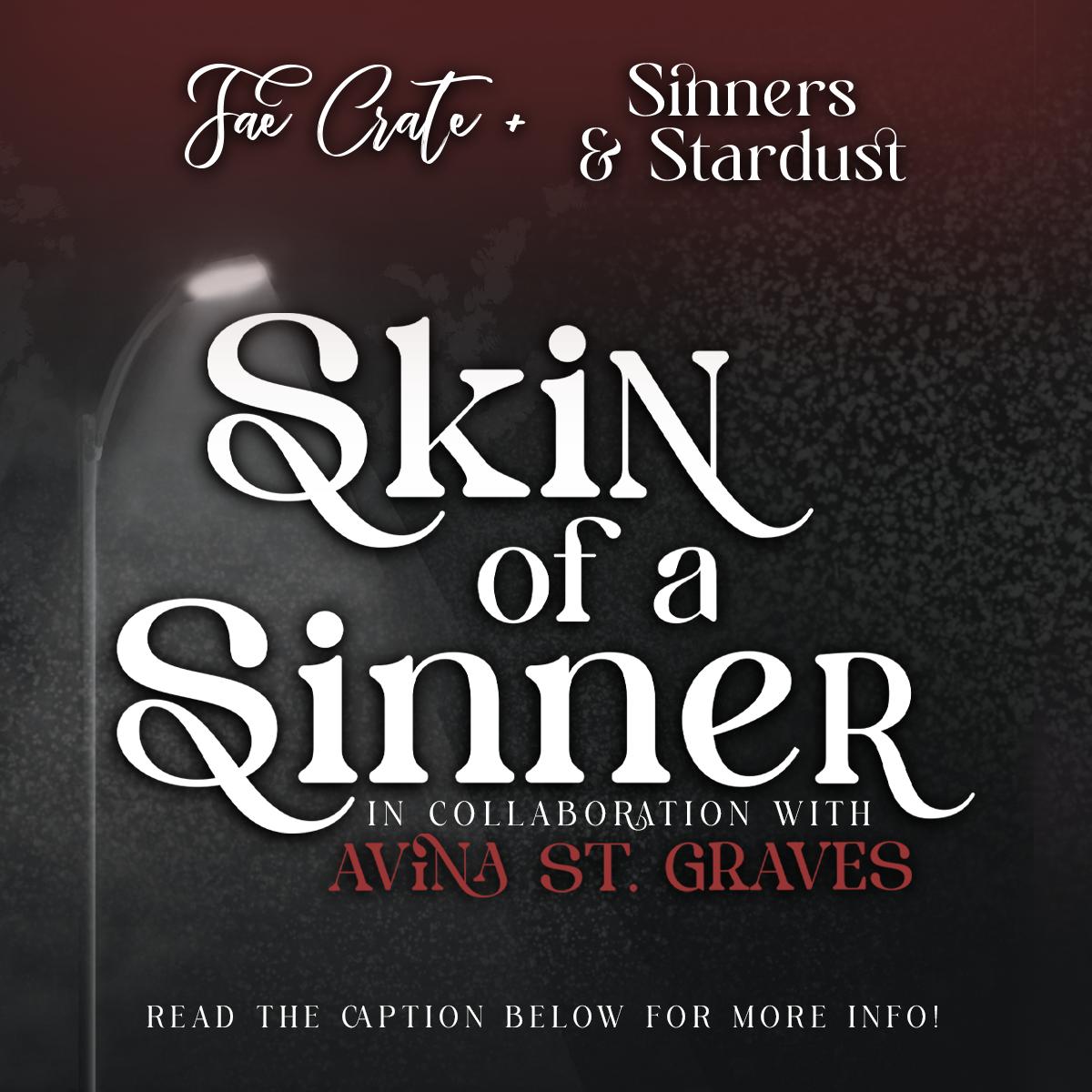 Skin of a Sinner by Avina St. Graves [Sinners & Stardust Event Edition]